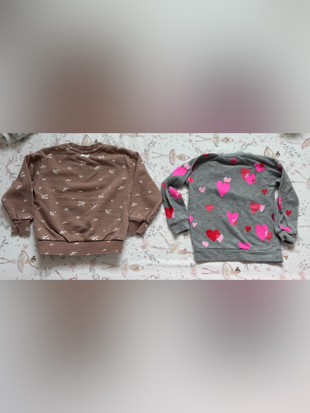 Girls Size 3-4 Sweatshirt Lot 6 Pullovers Zara H&M Cat & Jack Art Class Bundle - Picture 8 of 12